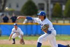 Baseball vs Suffolk  Wheaton College Baseball vs Suffolk University. - (Photo by Keith Nordstrom) : Wheaton, baseball